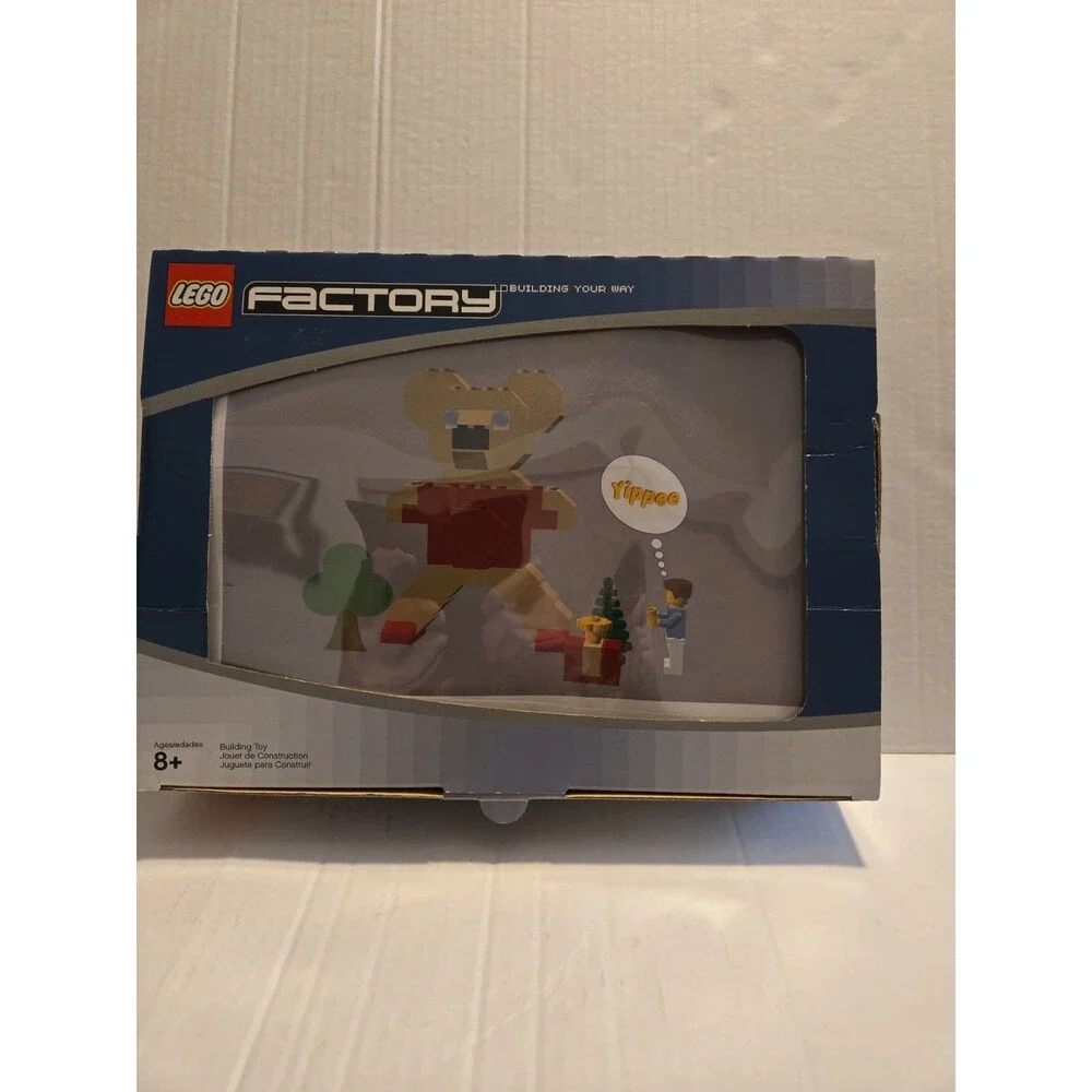 RARE LEGO Factory Custom Set - Building Your Way Teddy Bear - LF000000951429